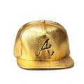 Curling iron Trendy PU Crocodile Skin Hip Hop Cap For Men Women Rap Snap Back Cap Letter Flat Baseball Bonnet Homme Gold Dad Trucker Hat. 