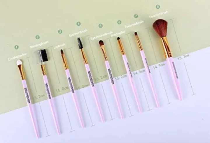 Masala%20Cottage%20-Make%20Up%20Brush%20Set%20-%208%20Pieces%20Blue%20Colors%20-%20Image%203