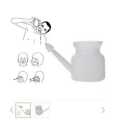 Plastic Jal Neti Pot - White. 