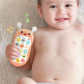 Kids Handphone Toy Smooth Surface Baby Phone Toy Telephone Music Sound Story Machine. 