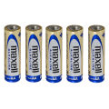 Maxell Alkaline AA Sized 1.5V Batteries (5pairs) - Long-Lasting Power for Toys, Remote Controls, Cameras, Wireless Mouse & More. 