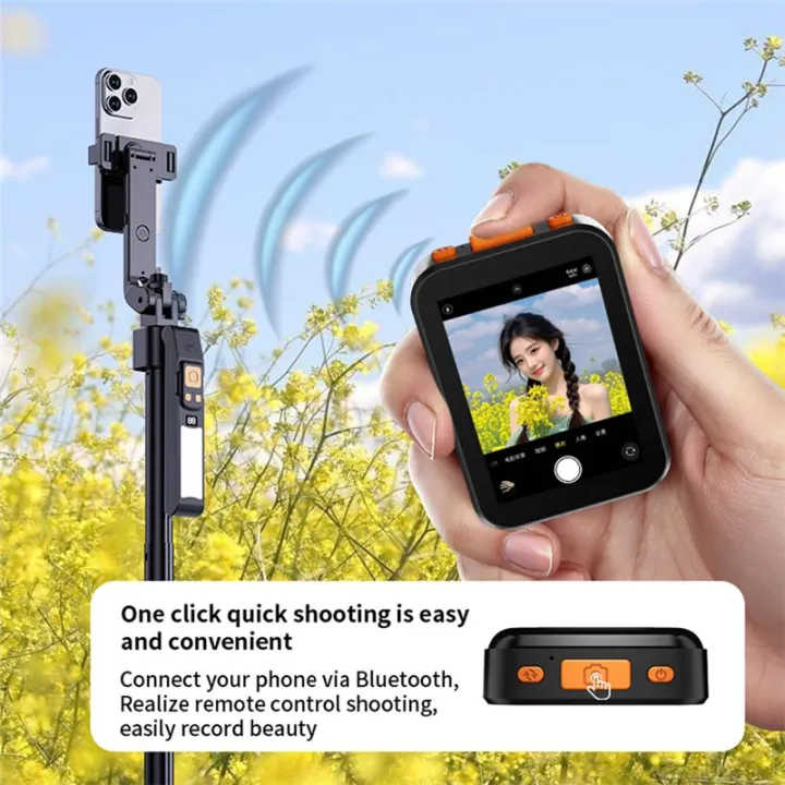 Shutter Phone -X40H Wireless Selfie Monitor Screen Focus Adjustment 850mAh Bluetooth ...