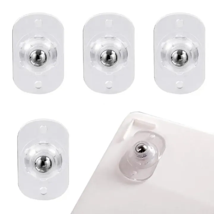 4pcs%20Durable%20Self%20Adhesive%20Universal%20Wheel%20Mute%20Ball%20360%C2%B0%20Rotating%20Furniture%20Casters%20Wheels%20Stablize%20Furniture%20Move%20Accessories%20-%20Image%208