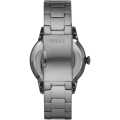 Fossil Smoke/BlackStainless Steel Business Watch For Men - ME3172. 