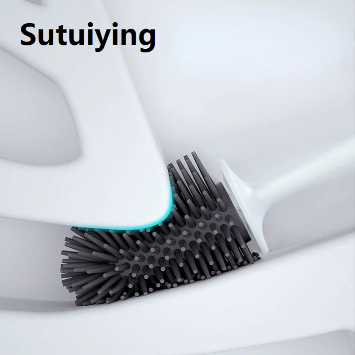 Sutuiying%20Bathroom%20Black%20Toilet%20Brush%20Soft%20TPR%20Silicone%20Brush%20Head%20No%20Dead%20Corners%20Home%20Floor-standing%20Cleaning%20Brushes%20WC%20Accessories%20-%20Image%203