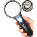 Magnifying Glass With Lights. 