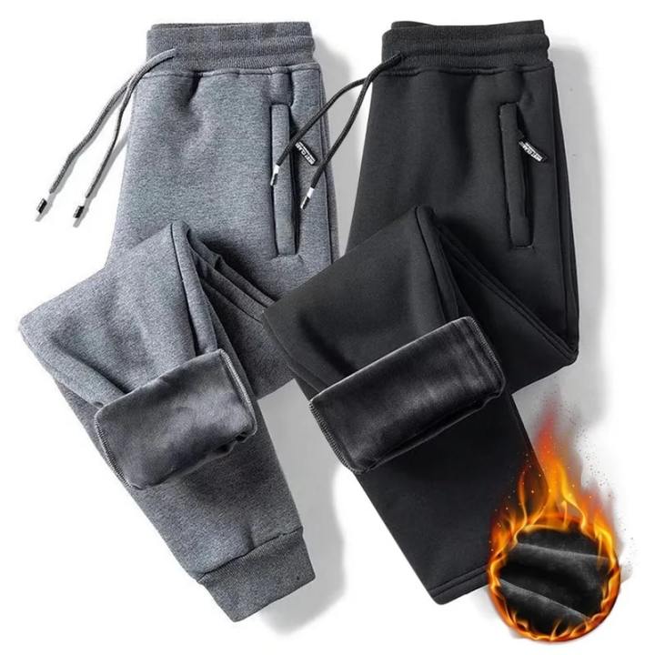 Thicken%20Warm%20Fleece%20Pants%20Men%20Winter%20Lambswool%20Casual%20Thermal%20Sweatpants%20-%20Image%203