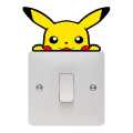 Artsy Home Pikachu Wall Sticker Light Switch Art Home Decor. 