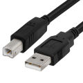 Printer Cable, Usb 2.0 Type A To B Lead, 1.5M Usb A Male To B Male Scanner Cord. 