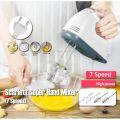 Electric 7 Speed Cake Beater, Hand Mixer. 