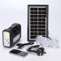 Gdlite Gd-8017 Plus Solar Lighting System Kit (Black). 