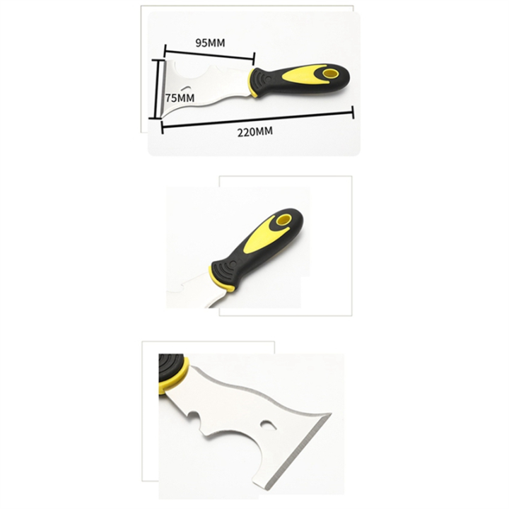 Paint%20Scraper%2010%20in%201%20Multi-Use%20Painters%20Tool%20Spackle%20Tool%20for%20Wood,Scraper%20with%20Hammer%20End%20-%20Image%206