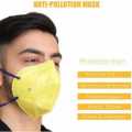 Set of 5 pcs Anti Pollution Mask with inbuilt filter and Respirator 3 Ply Mask. 