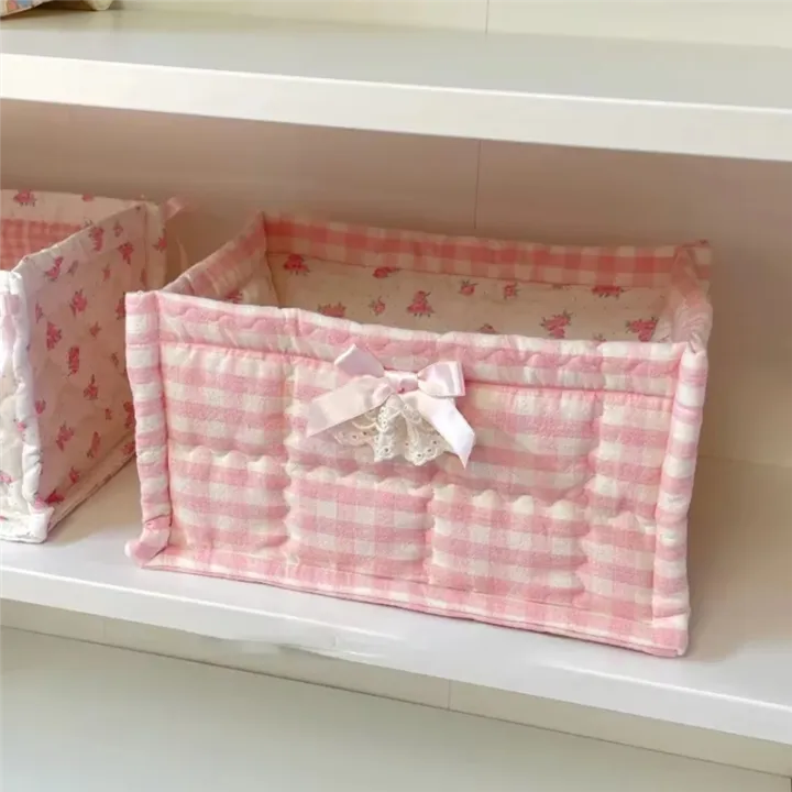 Fabric%20Quilted%20Storage%20Basket%20Cute%20Fabric%20Storage%20BOX%20Fabric%20Home%20Decoration%20Pink%20-%20Image%205