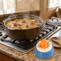 Durable Self Discipline Magnetic Mechanical Timer 60 Minutes Adsorbable Refrigerator Magnet Timer Timer Reminder Round Visual Countdown Timer Kitchen. 