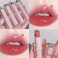 LEINTO Peach Good Self Milk Jelly Lip Stain Moisturizing Moisturizing Mirror Water Jelly Long-lasting Dudu Lipstick. 
