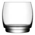 LAV Lune Elegant Whiskey Glass Made From HQ Non Toxic Glass 325ml - Set Of 6pc. 