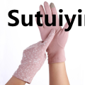 Sutuiying 2020 Fashion Women Sun UV Protection Stretch Gloves Touch Screen Driving Gloves DUJU. 