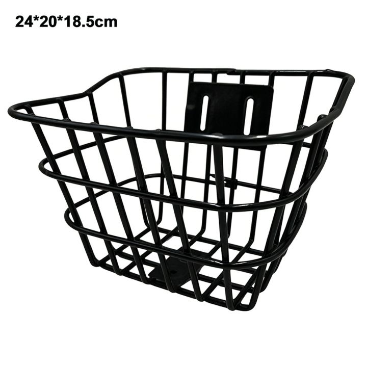 High%20Quality%20Easy%20To%20Install%20Bicycle%20Rear%20Basket%20Metal%20Fixed%20Durable%20Bike%20Rear%20Basket%20Adjustable%20Black%20Backpack%20Storage%20Children's%20Folding%20Bike%20Accessories%20-%20Image%209