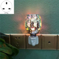 JINMY 2X Electric Plug in LED Aroma Diffuser Lamps Wax Melt Oil Burner -UK Plug. 