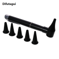 Difutagui 2025 New Mini Diagnostic Otoscope Kit 5 Speculas Magnifying Lens Led Light Flashlight Diagnostic Instrument Nurse, Student, Doctors. 