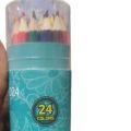 Bizzy 24 pcs Super High Quality Coloured Pencils for school kids imported made in China. 