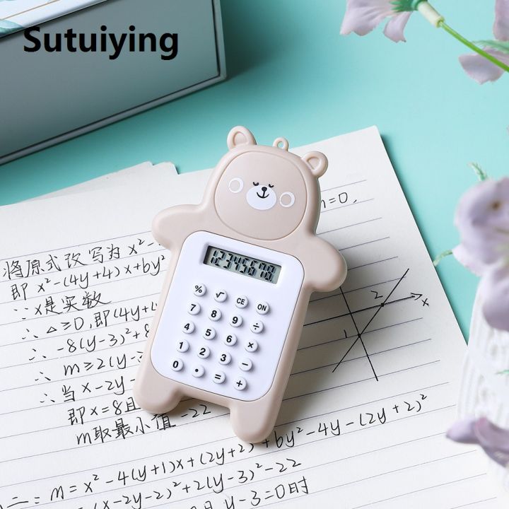 Sutuiying%201/2/3PCS%20Mini%20Cartoon%20Calculator%20Pocket%20Size%208%20Digits%20Display%20Portable%20Kawaii%20Small%20Button%20Calculate%20Students%20School%20Calculating%20-%20Image%203