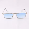 Blue/Silver Unique Sun Glasses For Unisex. 