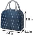 Handy Sized Bento Thermal Insulated Lunch Bag / Cover, Tiffin Bag with Outer Pouch Size 21*14cm*20cm. 