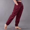 Original Solid Thick Warm Casual Joggers Pants For Women Fleece Trousers By BIRAT BAZAR. 