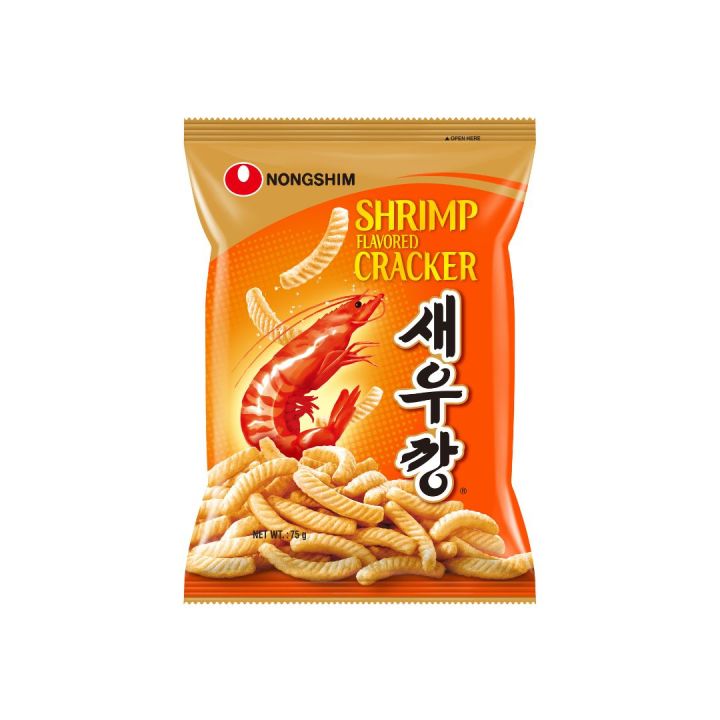 NONGSHIM Shrimp Cracker Mild Flavor 75 Gm Packaged Snack