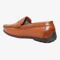 Black Horse Orangish Brown Color Slip On Loafers For Men 4032. 