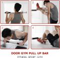 Door Pull Up Bar, Wide Grip, Foam Chin-Up, Heavy Duty Metal, Home Fitness Door Exercise Bar. 