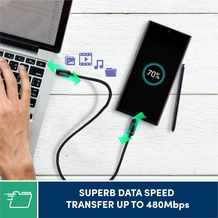 Prolink%20%5B%20100W%20%205A%20%202-meter%20%20Real-Time%20Display%20%20E-mark%20Chip%20%5D%20USB-C-C%20PD%20Fast%20Charging%20Cable%20Nylon%20Braided%20-%20GCC-100-02%20-%20Image%203