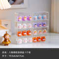 Cute Particle Storage Pop Mart Blind Box Figurine Stand Small Multi-layer Rotating Detachable Display Rack. 