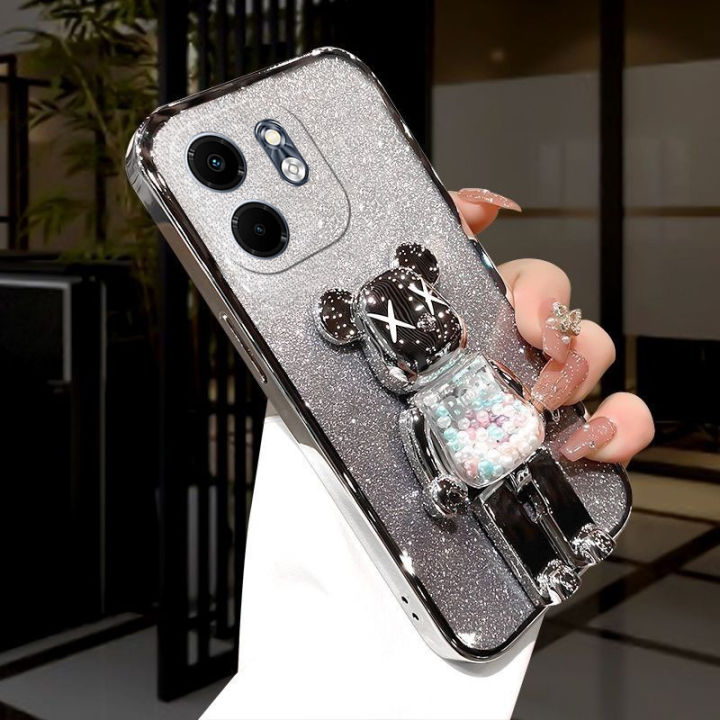 New%20Phone%20case%20infinix%20Smart%209%20Back%20cover%20with%20Cartoon%203D%20Bear%20Stand%20Luxury%20Slim%20Gradient%20Plating%20Glitter%20Girls%20Stylish%20For%20infinix%20Smart9%20case%20-%20Image%204
