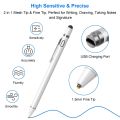 Stylus Rechargeable Digital Pen with Cloth Tip Active Capacitive Pen Stylus for Ios/Android/Phone///. 