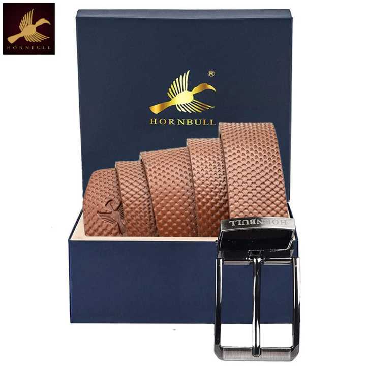 Hornbull%20Robert%20Light%20Brown%20Genuine%20Leather%20Belt%20For%20Men%20-%20Formal/Semi%20Formal/Casual%20-%20Image%202