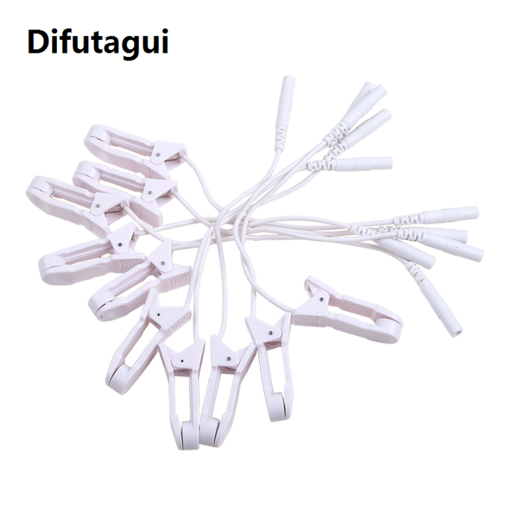 Difutagui%20High%20Quality%20Ear%20Clip%20Electrode%20Wire%20Digital%20TENS%20Massager%20Electrode%20Lead%20Connecting%20Cables%20with%20Ear%20Clips%20Sleeping%20Massager%20Wires%20-%20Image%205