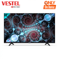 VESTEL 32" Tempered Glass LED TV | 3 Years Warranty | Free Wall Mount | IPS Panel | Dolby Sound | HDR | 32 Inch Television. 
