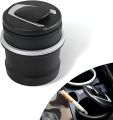 Car Ashtray with Lid, Mini Detachable Auto Ashtray, Portable Smokeless Cylinder Cup Holder. 