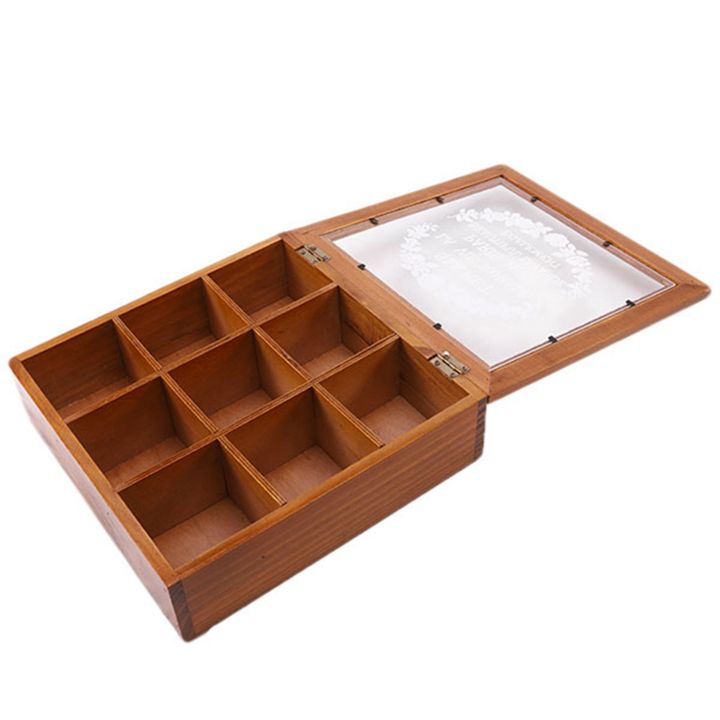 ZOROOM%202X%209%20Section%20Wooden%20Chic%20Tea%20Box%20Compartments%20Container%20Bag%20Chest%20Storage%20Spice%20New%20Store%20Boxes-Wood%20Color%20-%20Image%205