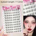 Manga Lashes Glue-Free Self-adhesive False Eyelashes Comic Eye Cat Eye Fake Lashes DIY 3D Eyelash Extension Kit Makeup Tool. 