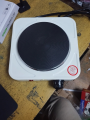 1000W Portable Electric Hot Plate – Fast Heating Single Burner Stove for Home Kitchen & Travel. 