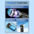 Violent Fan Type-C Charging Electric Air Blower Powerful Portable Dust Cleaner Brushless Fan. 
