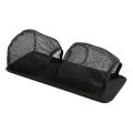 2 Pcs Car Accessories: 1 Pcs Black Trunk Side Storage Mesh Bag & 1 Pcs Car Armrest Storage Box. 