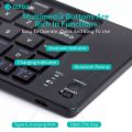 COTECi Folding Bluetooth Keyboard Wireless Silent Ipad Mobile Phone Tablet Universal Notebook Compact Portable and Comfortable Keyboard. 