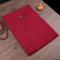 24* 34cm Cloth Pen Silk Brocade Thickened Dharma Sutra Book Bag. 