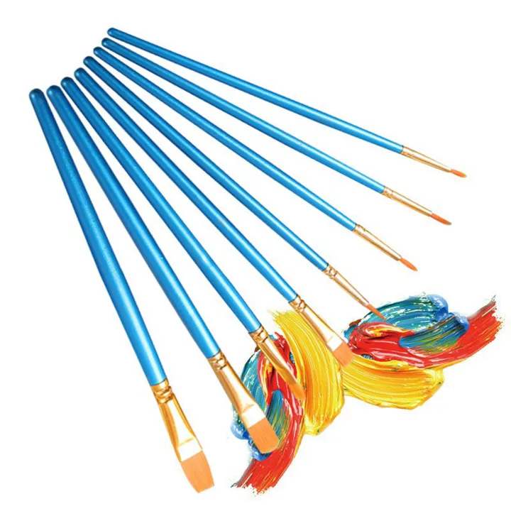 10pcs/Set%20Painting%20Brush%20Soft%20Bristle%20Reusable%20Plastic%20Pen%20Body%20Artist%20Paint%20Brush%20Nylon%20Gouache%20Paintbrush%20for%20Child%20-%20Image%204