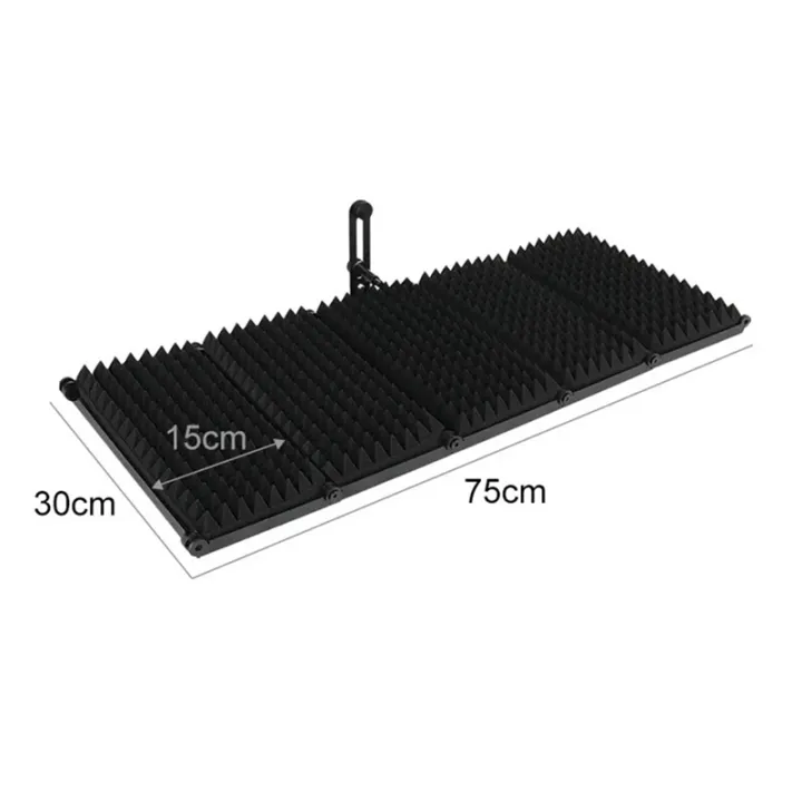 Microphone%20Wind%20Screen%20Foldable%20Studio%20Recording%20Microphone%20Isolation%20Shield%20Mic%20Noise%20Reduction%20Wind%20Screen%20(5%20Panel%20,P75)%20-%20Image%202